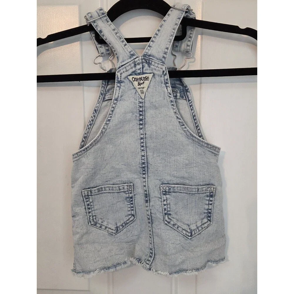 OshKosh B'gosh Vestbak Overalls Jean Skirt Girls -Size 2T